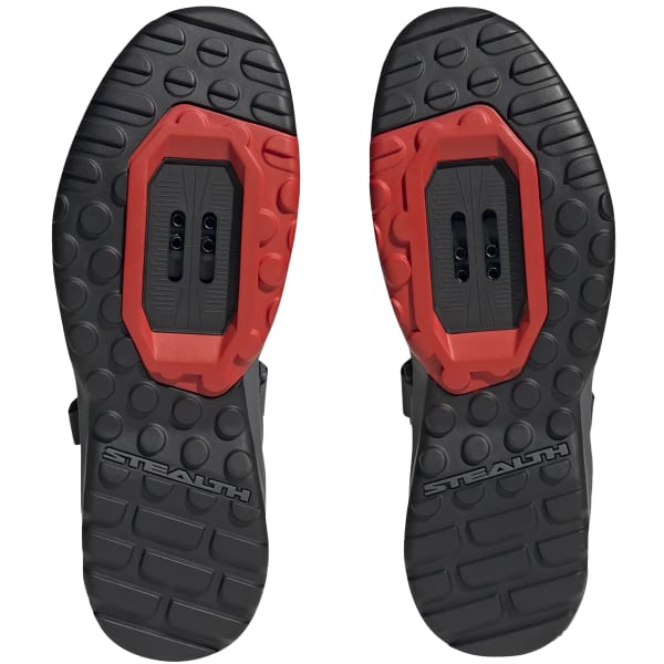Chaussure VTT automatique FIVE TEN 5.10 TRAILCROSS CLIP-IN CORE BLACK/GREY THREE/RED