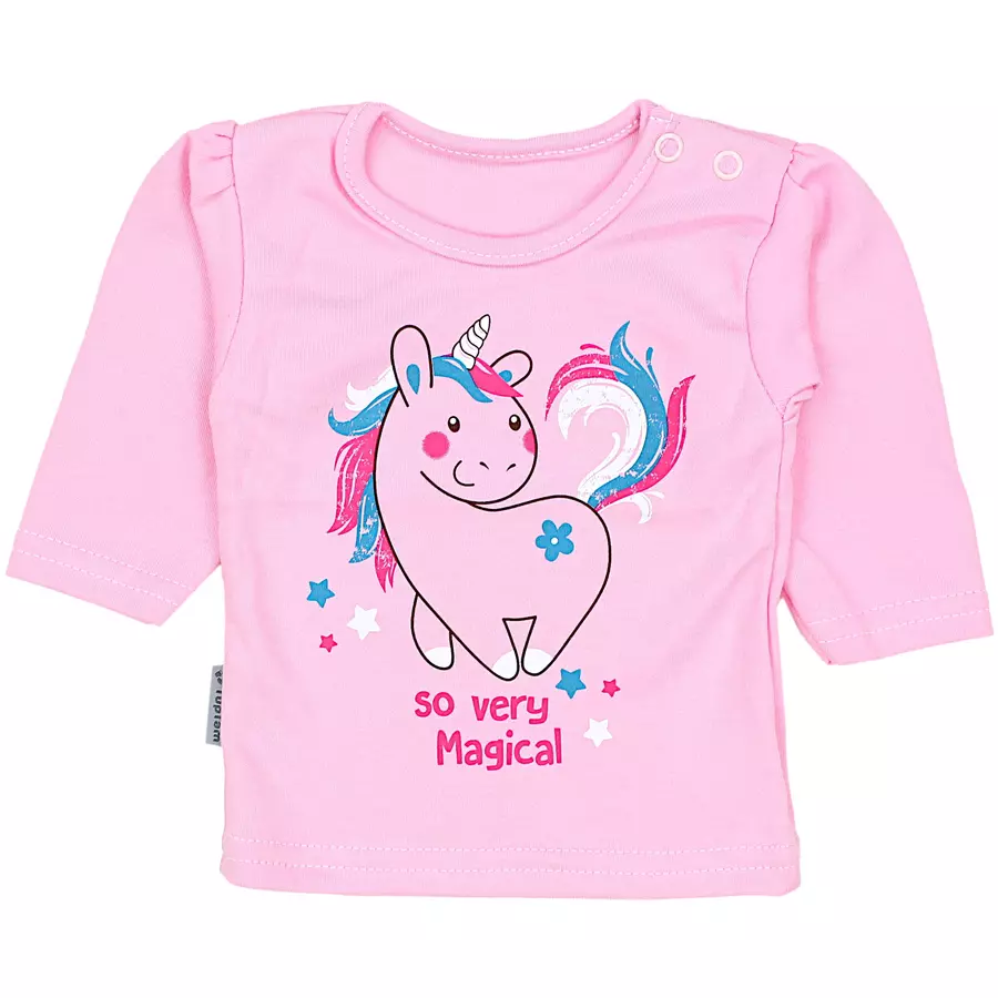 TupTam Baby Mädchen Langarmshirt 5er Set rosagelb