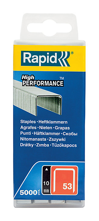 Agrafes Rapid n°53 10 mm