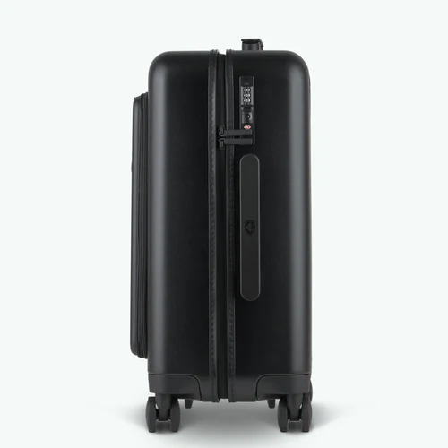 Valise rigide 4 roues ORLY Pochette unie noir