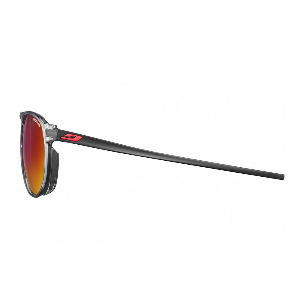 Julbo META - Lunettes de soleil shiny translu black/rouge/rouge