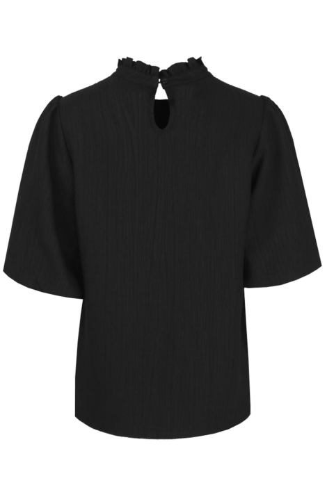 Fluresk zwarte dames t-shirt