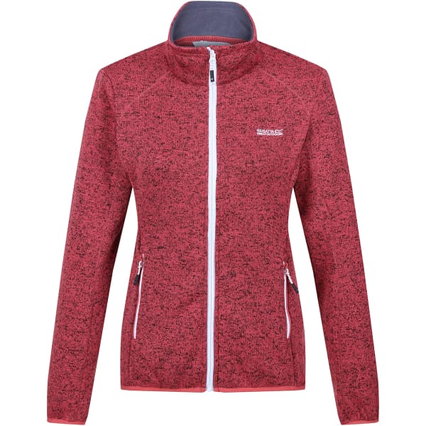 Veste polaire randonnée REGATTA W NEWHILL MINERAL RED (SEAL GREY)