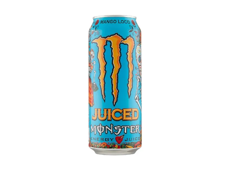 Monster Energy Mango Loco Juiced 50 cl dåse - (24 stk.) - inkl. pant
