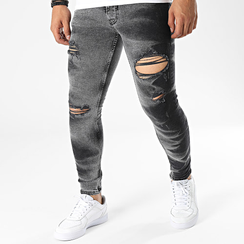 Jean Slim B6880 Noir
