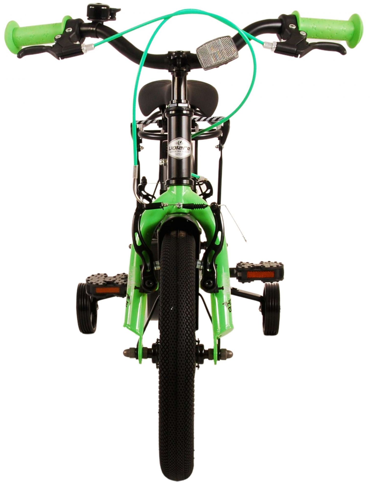 TPFSports Thombike Kinderfahrrad - Jungen - 14 Zoll - Rücktritt + Handbremse - Schwarz/Blau
