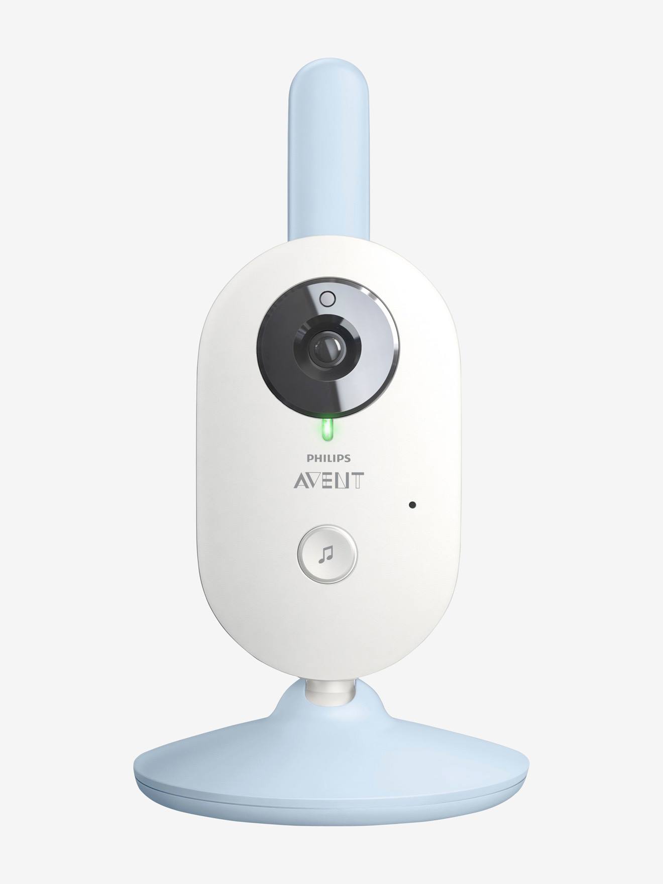 Monitor de vídeo digital para bebês Philips AVENT FHSS SCD835, azul claro liso