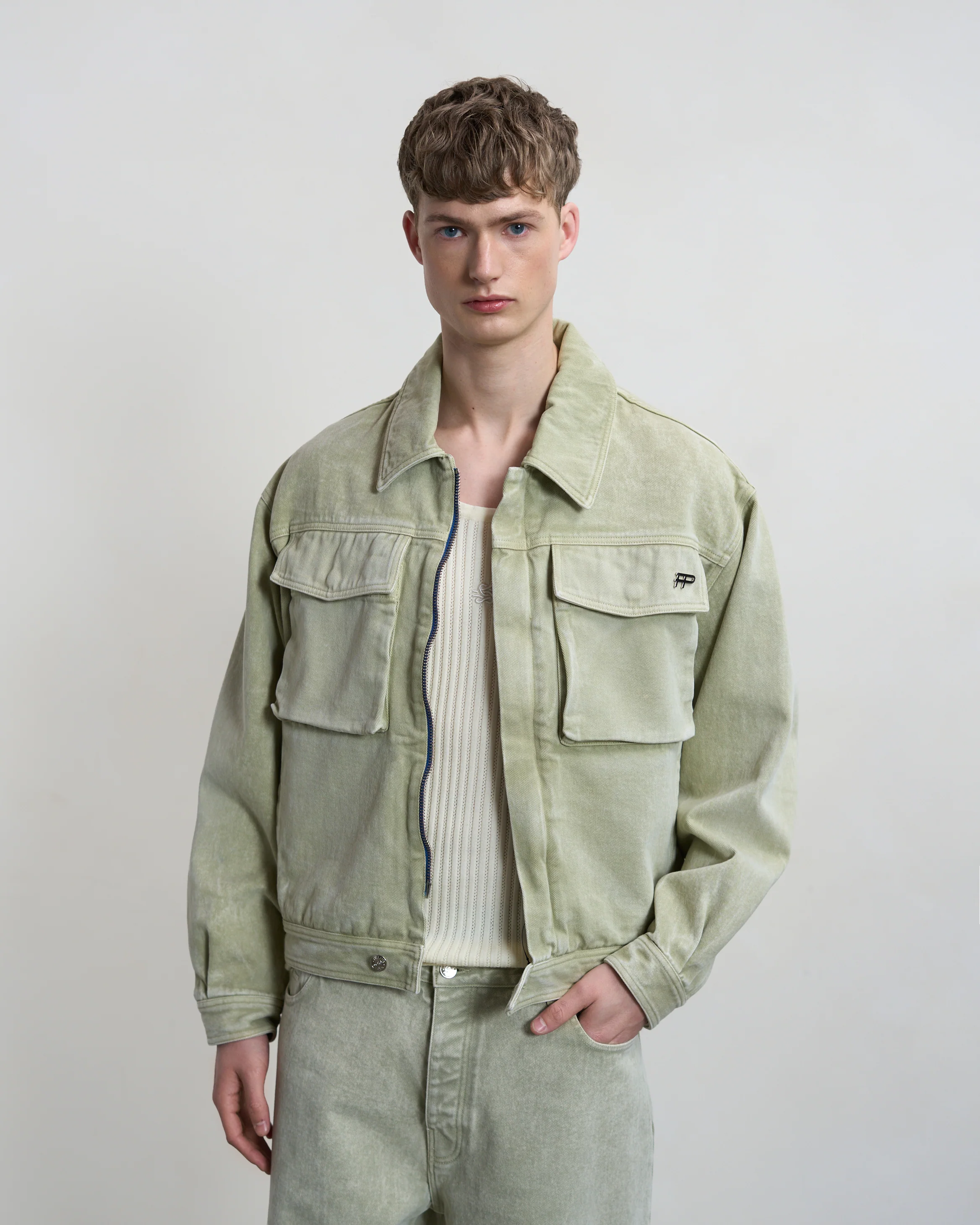 Denim Jacket Tea
