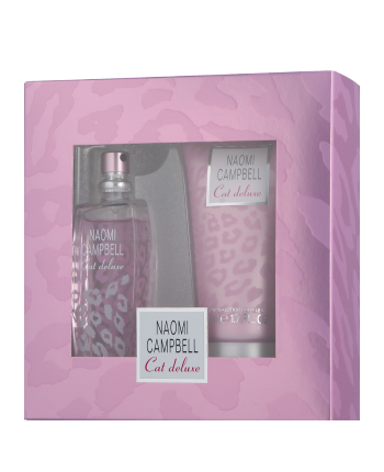 Naomi Campbell Cat Deluxe Set mit Body Lotion 15ml-50ml