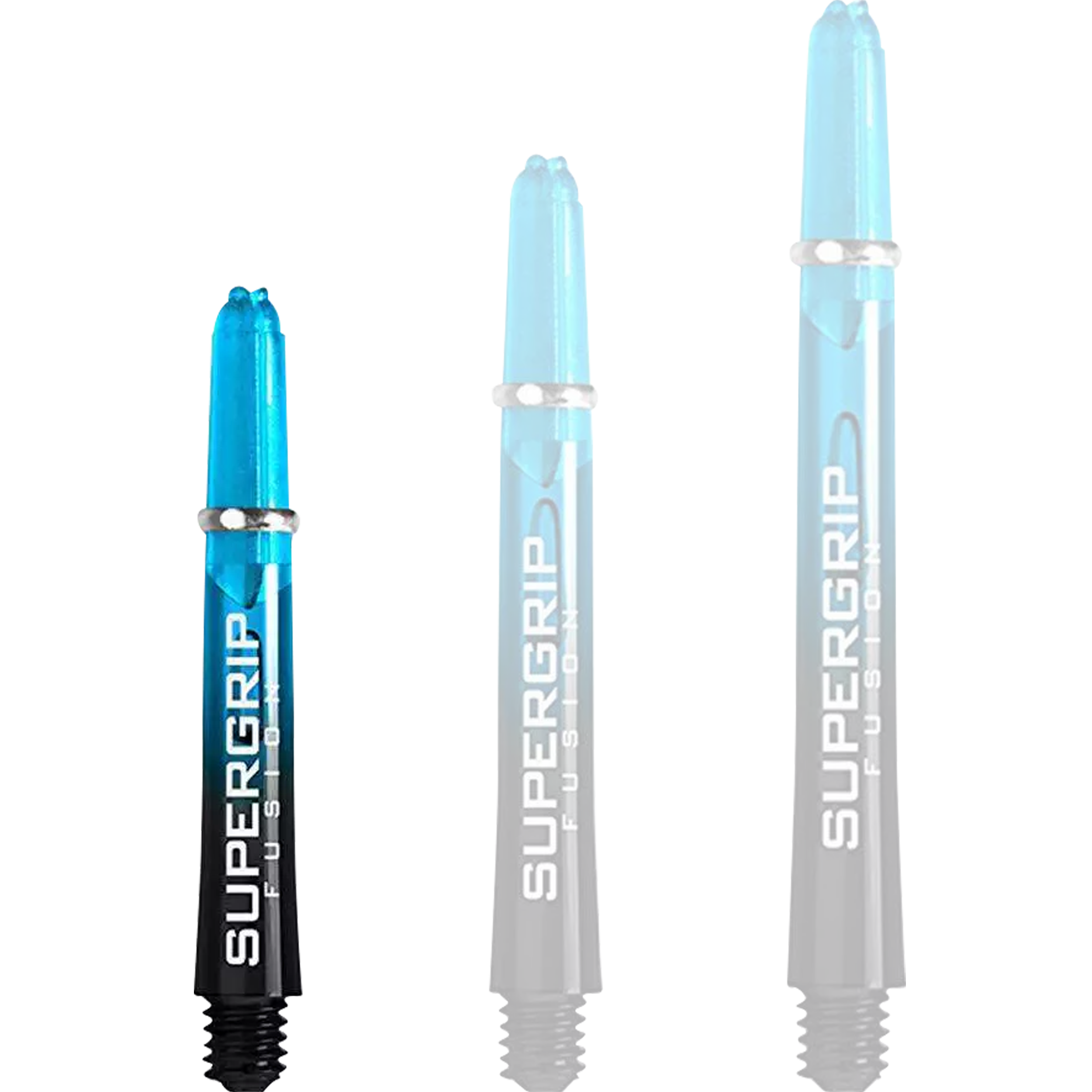 Harrows - Supergrip Fusion Shaft - Hellblau