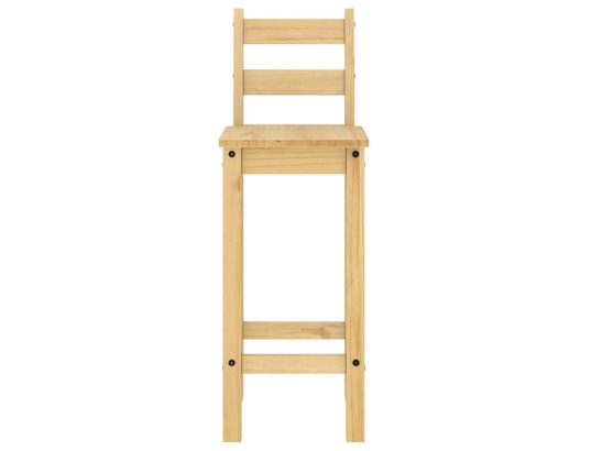 VIDAXL - Ensemble table et chaises Ensemble de bar 5 pcs bois de pin massif