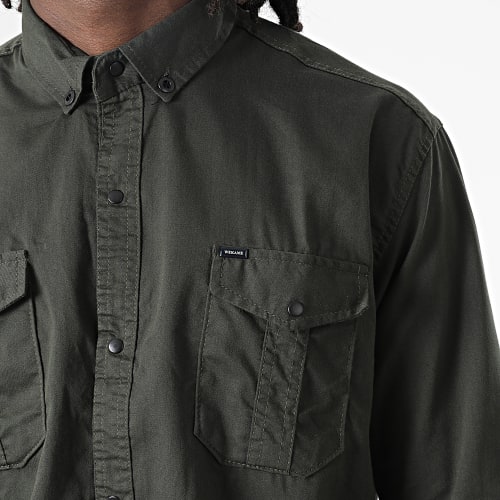 Chemise Manches Longues W-323 Vert Foncé