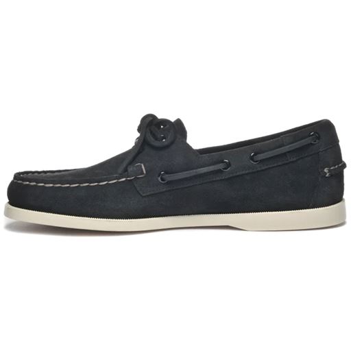 Sebago Portland Flesh Out Sejlersko, Sort, 43