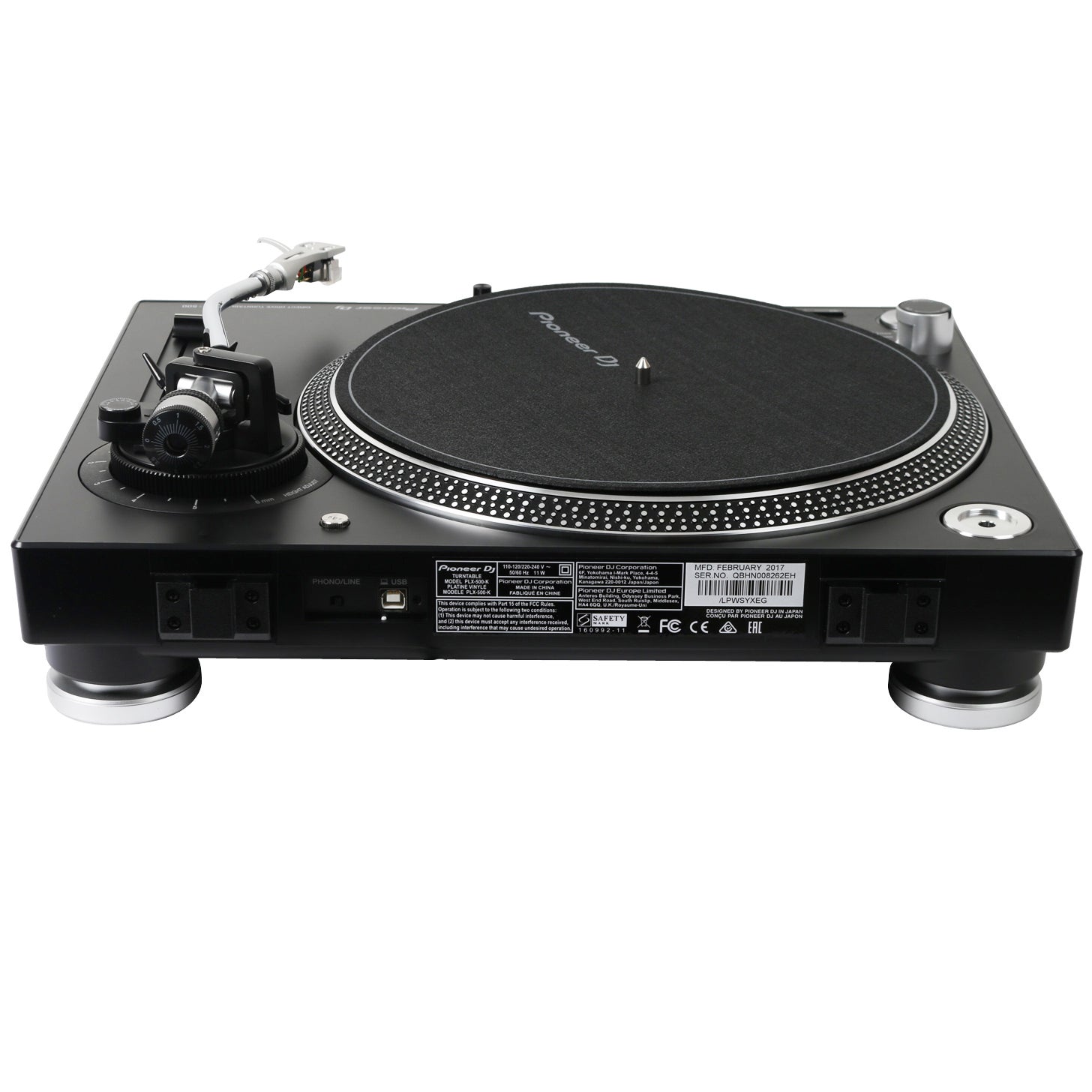 Pioneer DJ PLX-500 draaitafel
