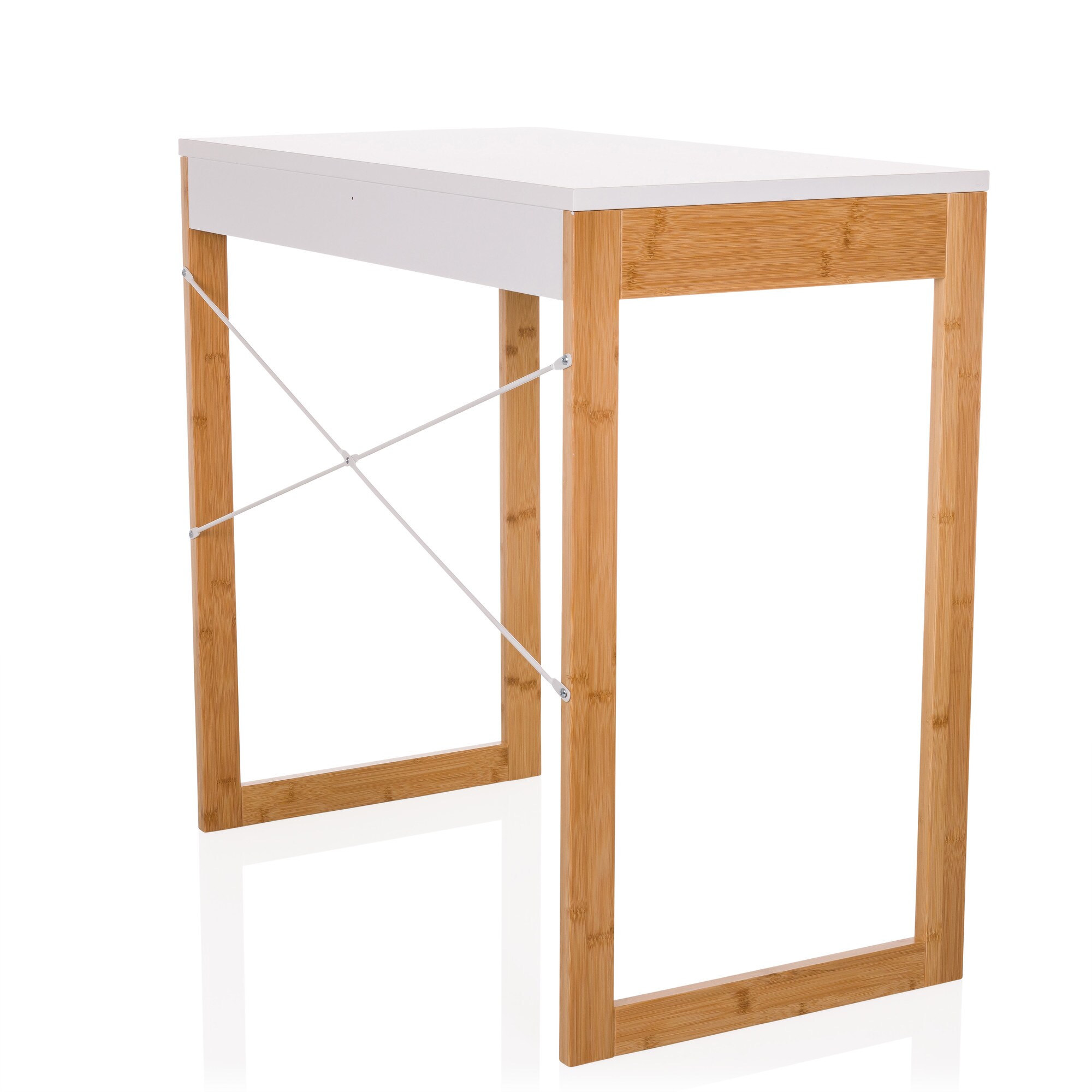 Schreibtisch TAROLO II MDF, Bambus hjh LIVING