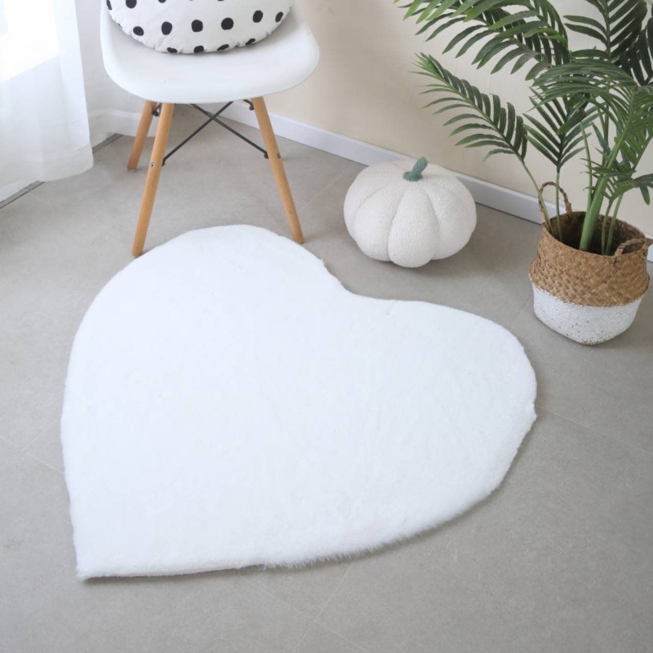 Teppich, Super Weich, Kunstfell, Flauschig, Waschbarer Kinderzimmer, Babyzimmer