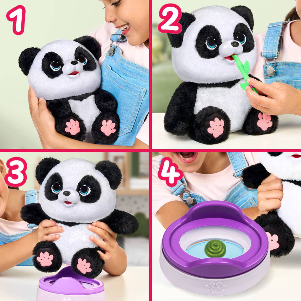 Little Live Pets My Baby Panda Chuchu interactieve knuffel