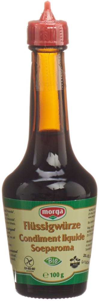 MORGA Flüssigwürze<br>100 g, vegetabil Bio
