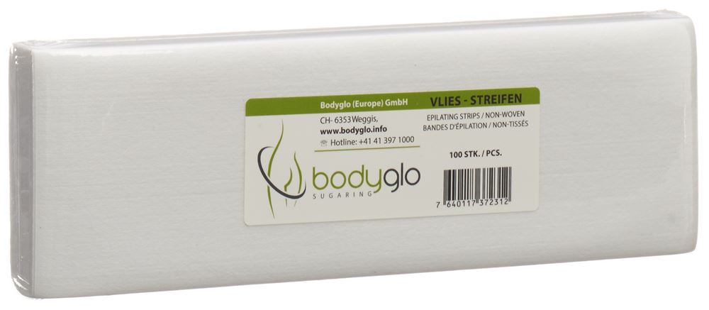 BODYGLO Vliespapier<br>100 Stück