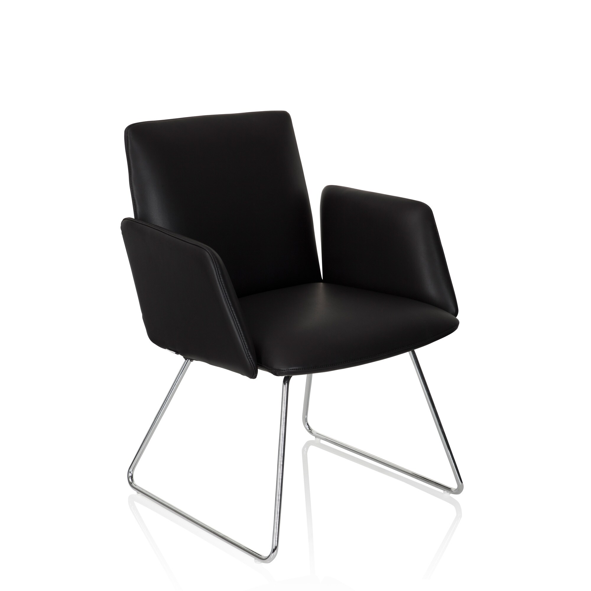 Polsterstuhl DESIGNIA V Kunstleder mit Armlehnen hjh OFFICE
