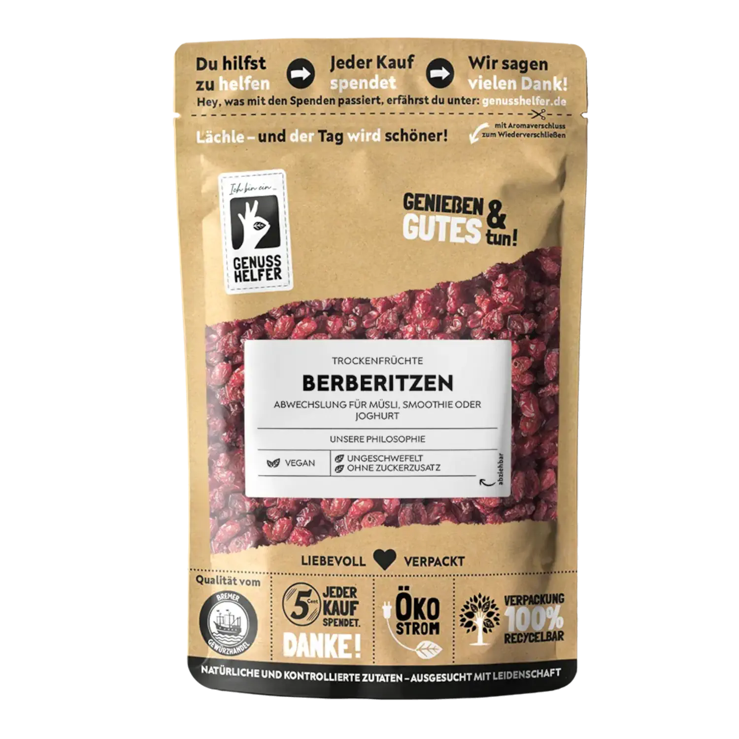 Berberitzen, getrocknet, 3er Pack