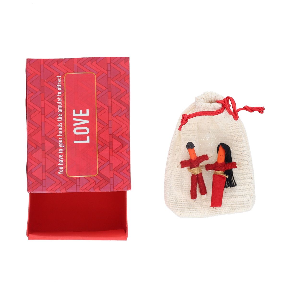 Mini poupée porte-bonheur boîte From the Mayan people to you