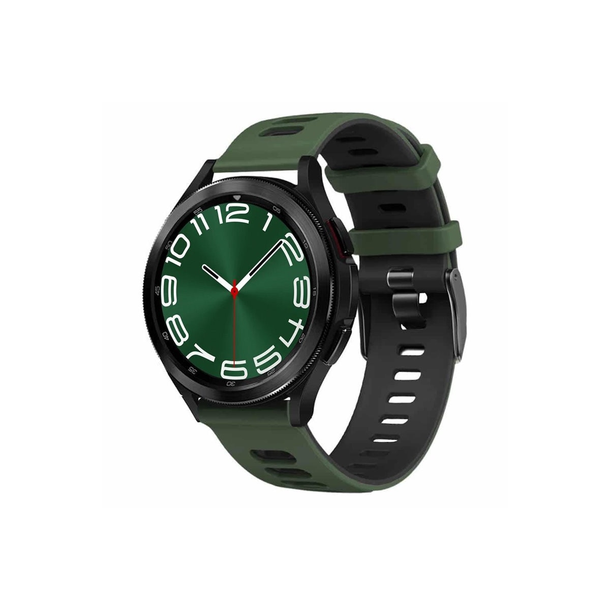 Twin klokkearmbånd Samsung Galaxy Watch 6 Classic (43mm) - Grønn/sva