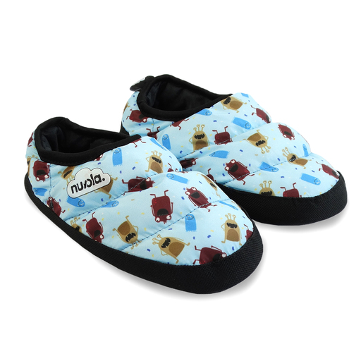 Nuvola 20 Pantufas Mostro Estampadas para Casa e Camping