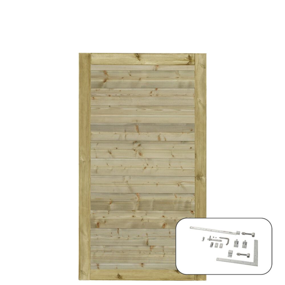 PORT PLUS PLANK INKL. BESLAG PEFC 100X163CM