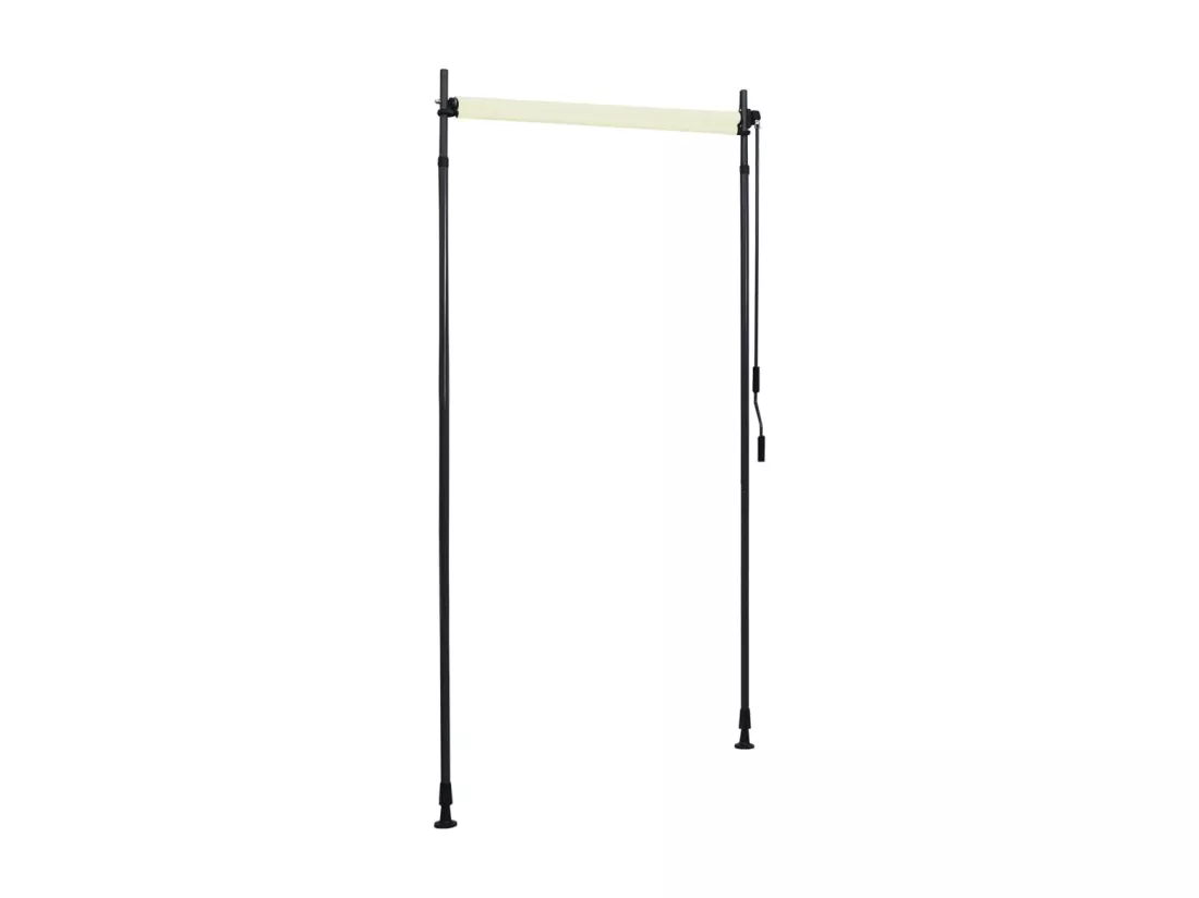 Store roulant d'extérieur 100 x 270 cm Crème