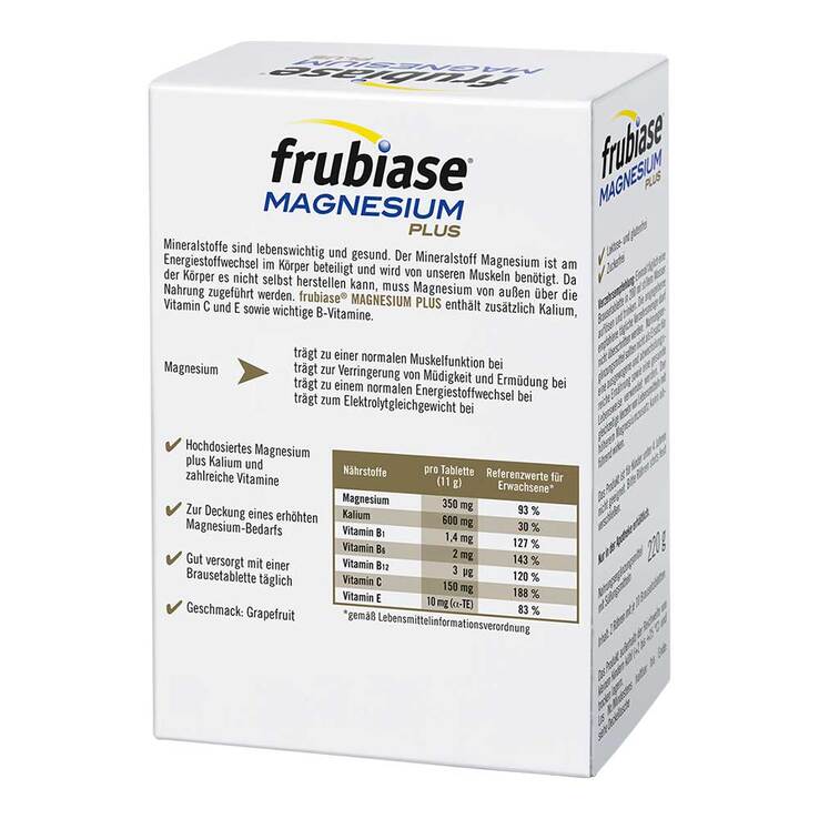 Frubiase Magnesium Plus Brausetabletten, 20 St