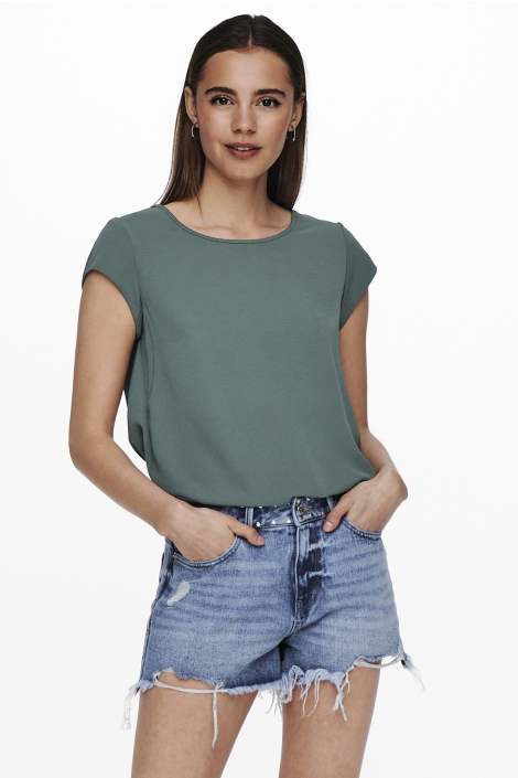 Only groene dames t-shirt
