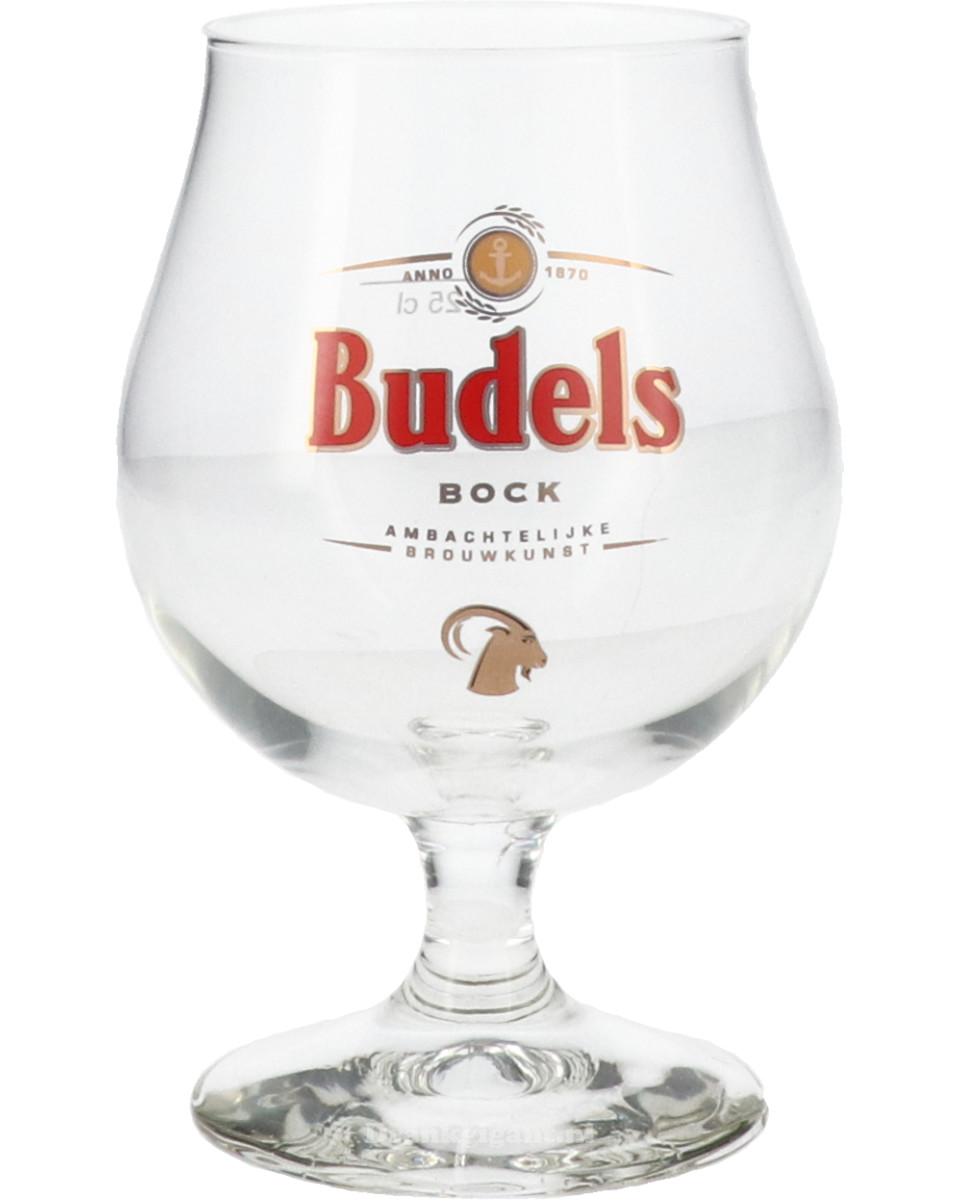 Budels Bockbier Bierglas 25 cl