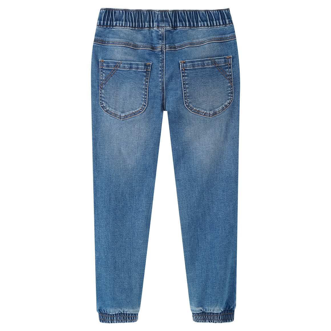 Topolino Jungen Pull-on-Jeans mit Tunnelzug blau