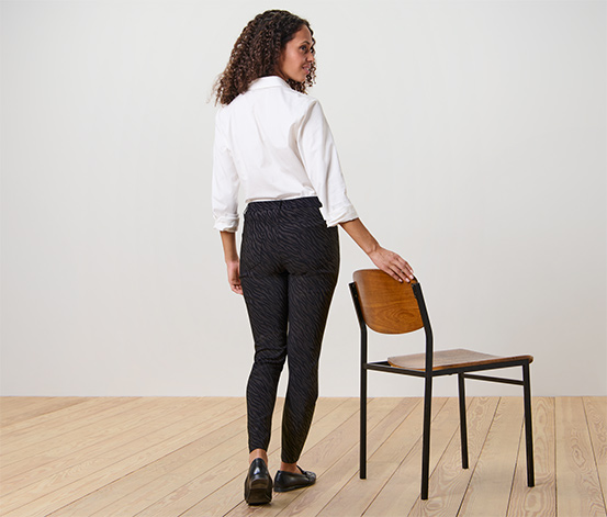 Bedruckte Bengalin-Hose