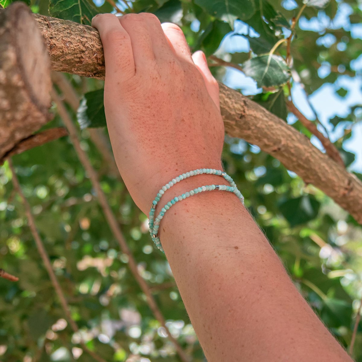Bracelet Lumia en pierres naturelles Amazonite