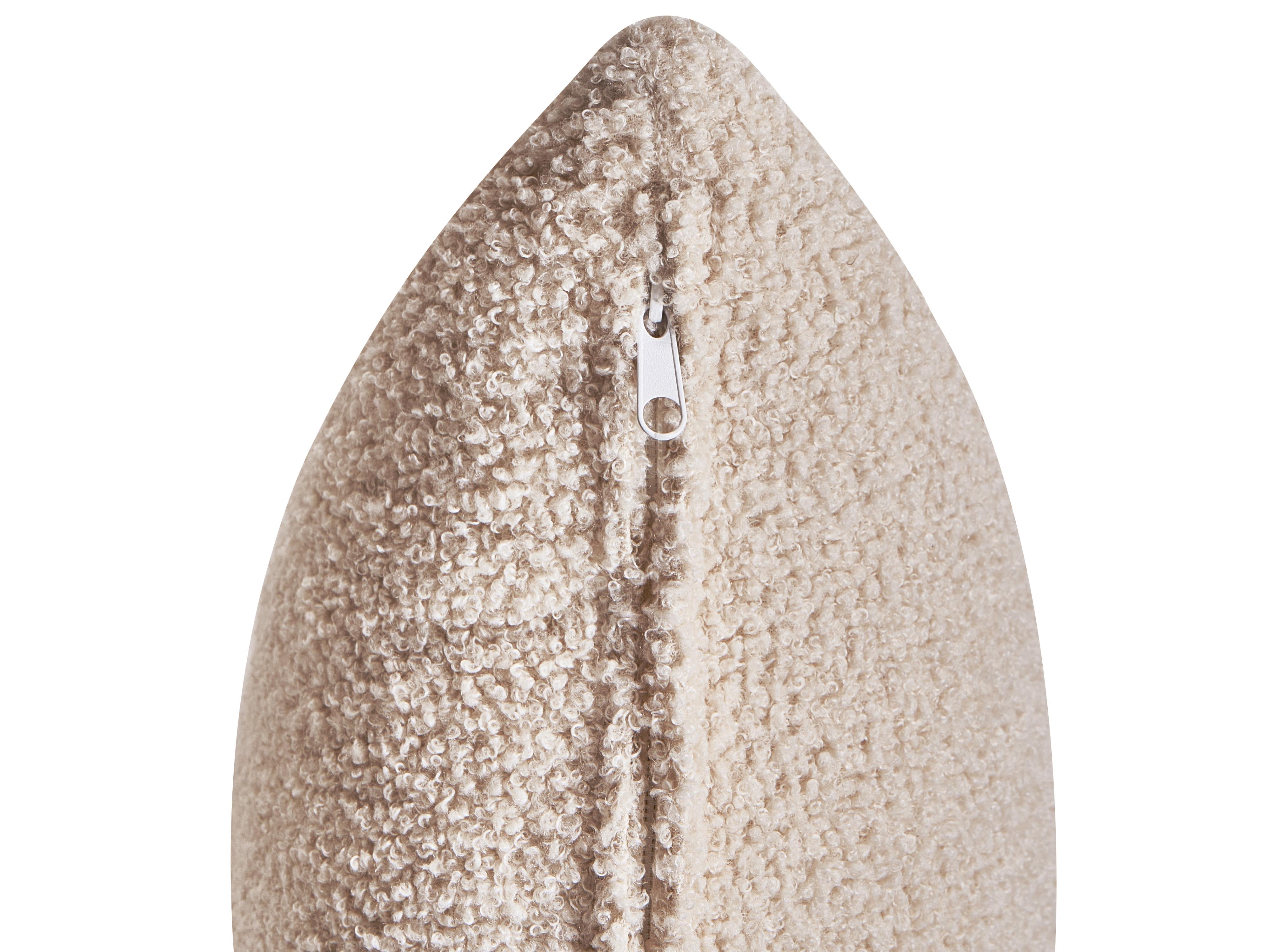 Modulaire bank 2-zits MESNALI Bouclé Beige