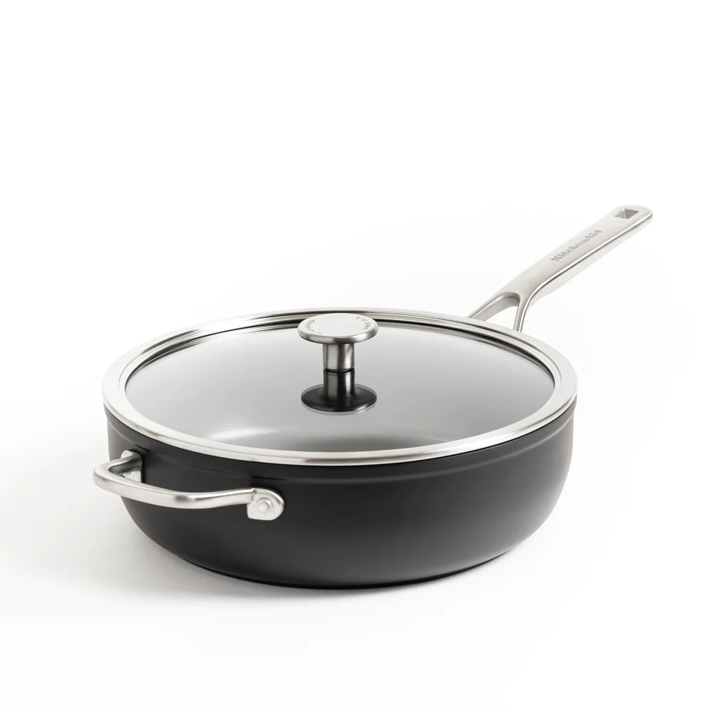 Sauteuse 28 cm en aluminium trempé forgé Kitchenaid