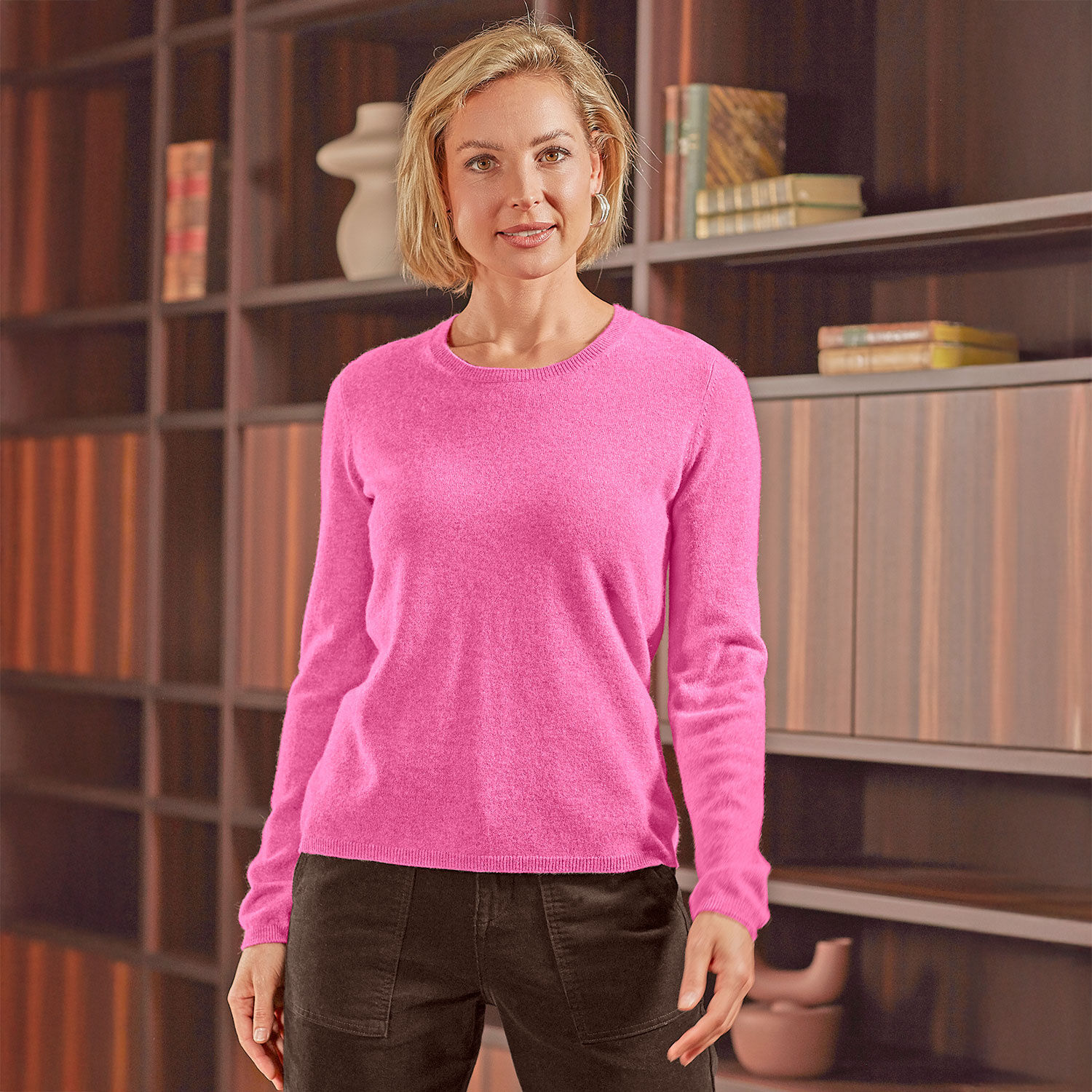 Pullover Damen aus Kaschmir GOTS-Zertifiziert