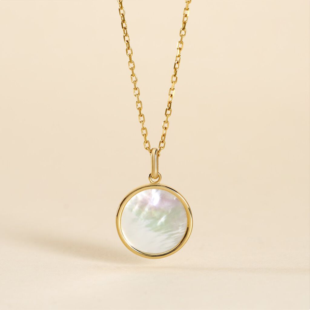 Pendentif Ultane Or Jaune Nacre