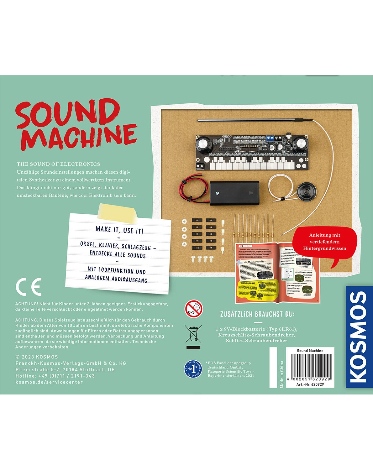 Bausatz SOUND MASCHINE in bunt