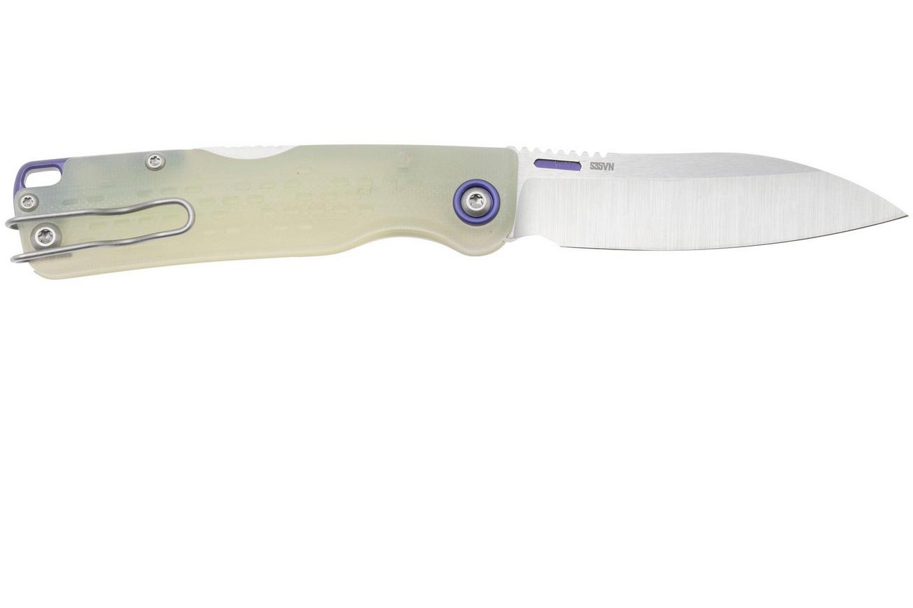 KA-BAR State & Union F01 SUF01JG, Satin S35VN, Jade G10, Purple Aluminum Hardware zakmes