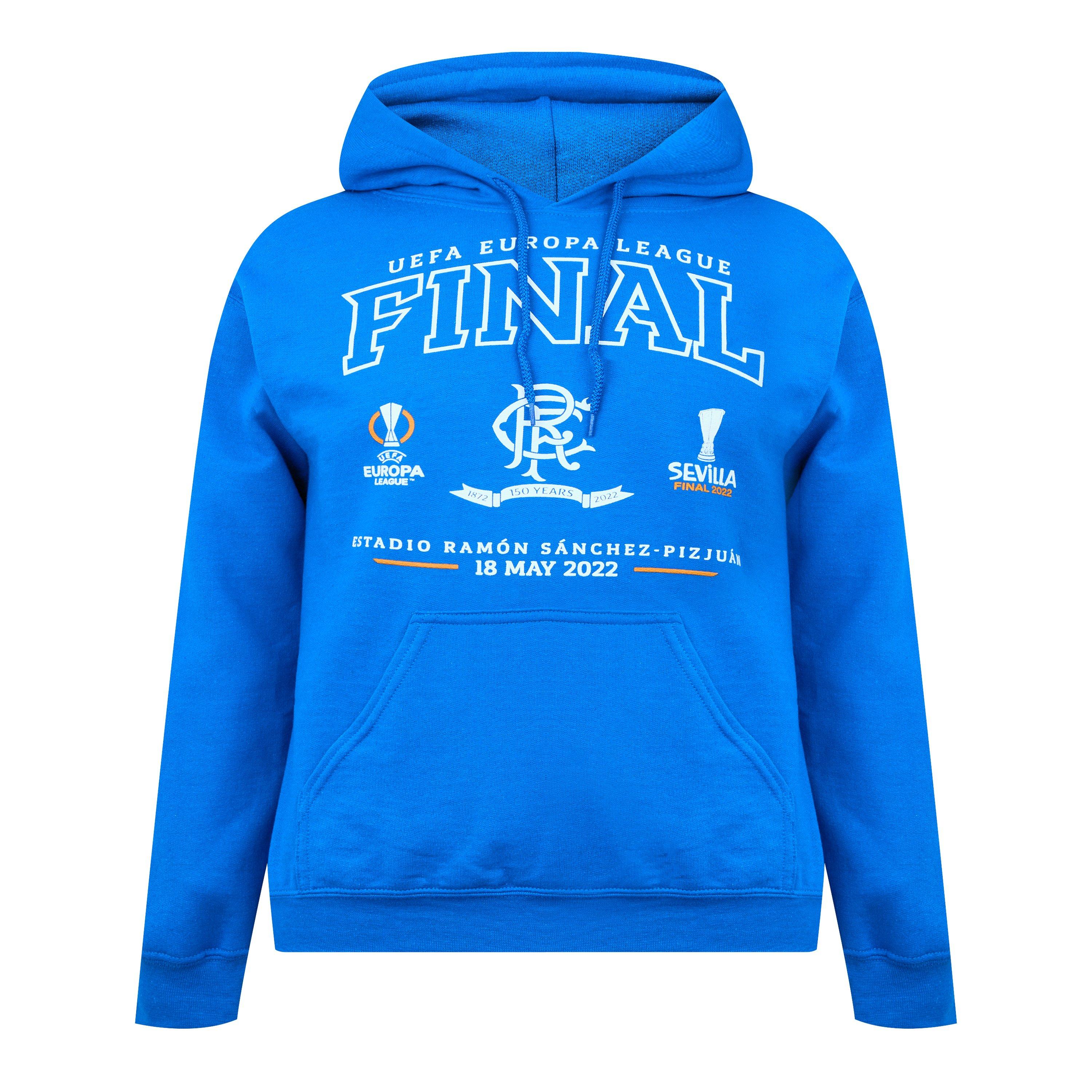 Castore Rangers 2022 Final Hoodie Mens