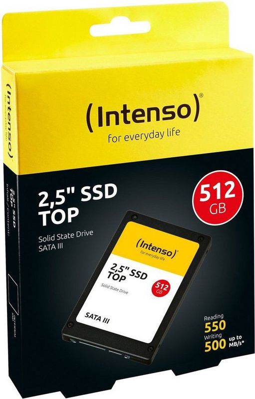 Intenso SSD 512 GB 2,5'' SSD SATA III Top Performance