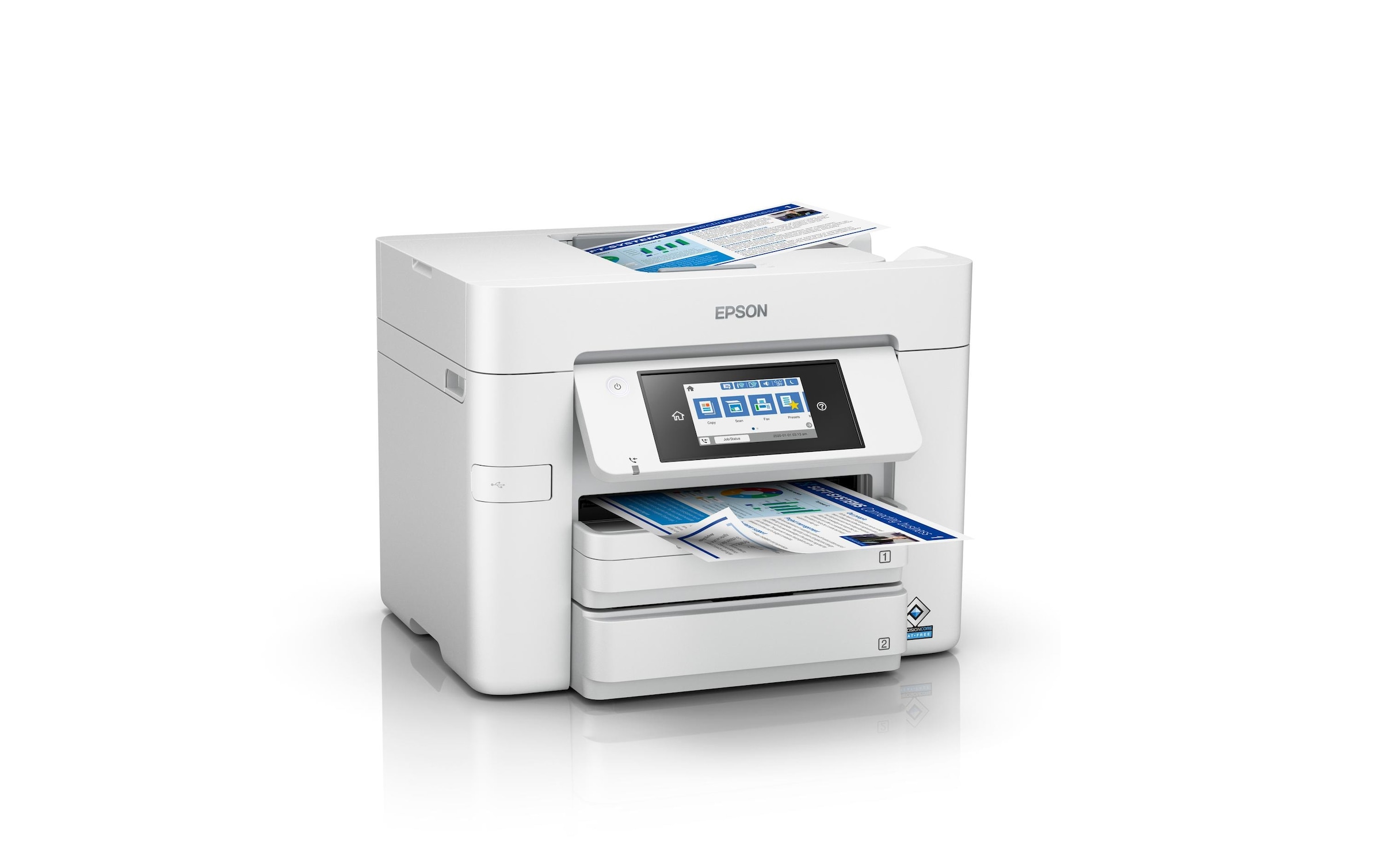 Epson Multifunktionsdrucker »Epson WorkForce Pro WF-C4810DTWF, A4«
