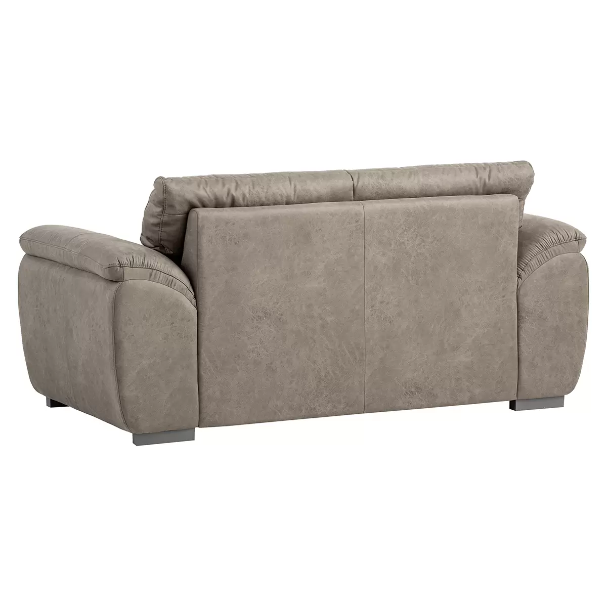 2er Sofa Leandra Graubraun