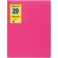 Protège-documents 'School', A4, 20 pochettes, assorti