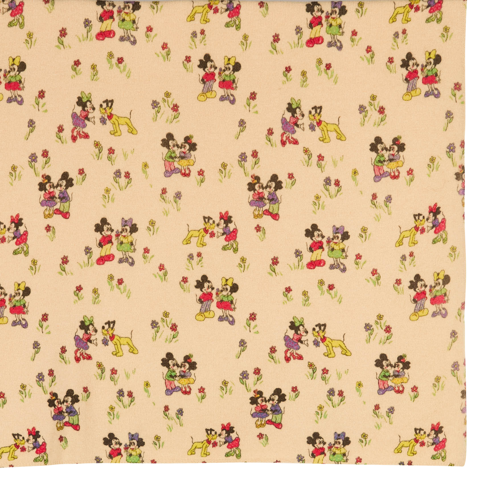 OMICK - Écharpe imprimée en laine mérinos | Beige