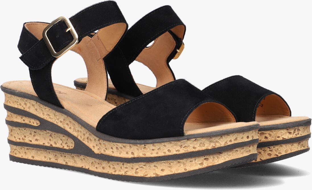 GABOR zwarte gabor sandalen 651