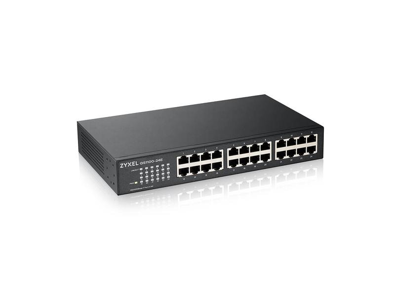 Zyxel Switch GS1100-24E V3 24 Port 24-Port GbE Unmanaged Switch